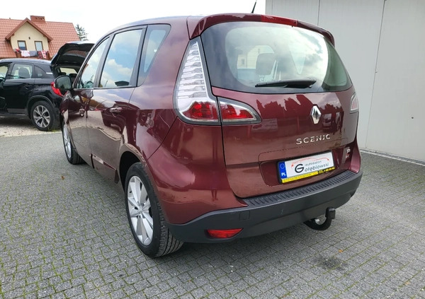 Renault Scenic cena 27550 przebieg: 177250, rok produkcji 2013 z Barwice małe 596